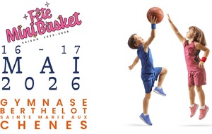 FETE DU MINIBASKET à Ste Marie aux Chênes